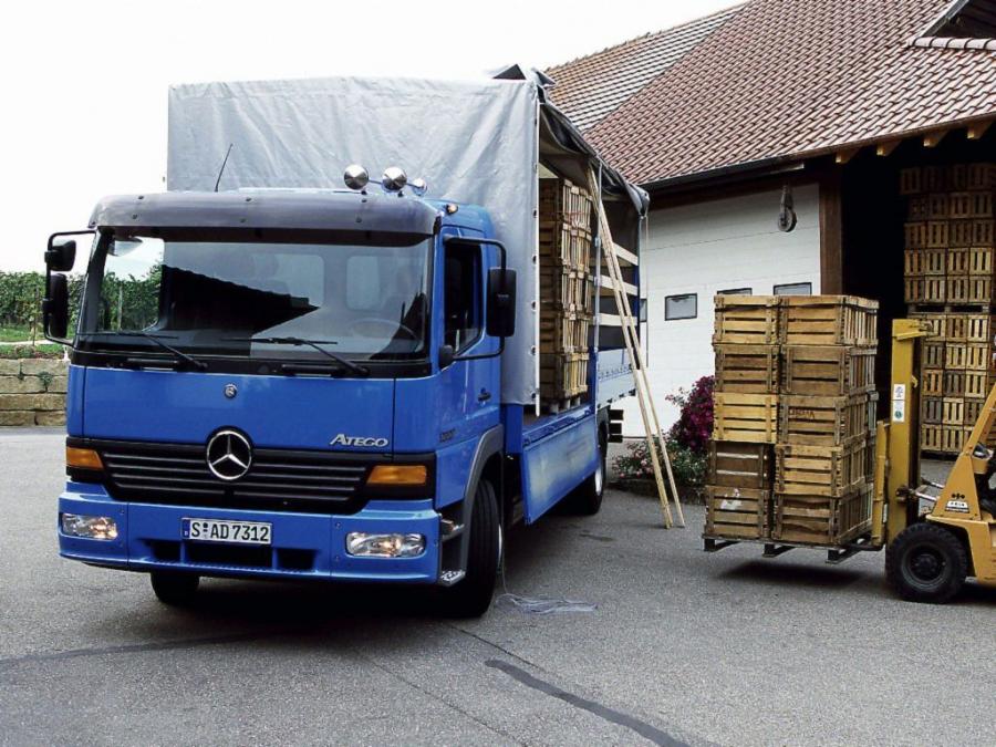  Mercedes-Benz Atego 1217 1998 года  (фото 2 из 7)